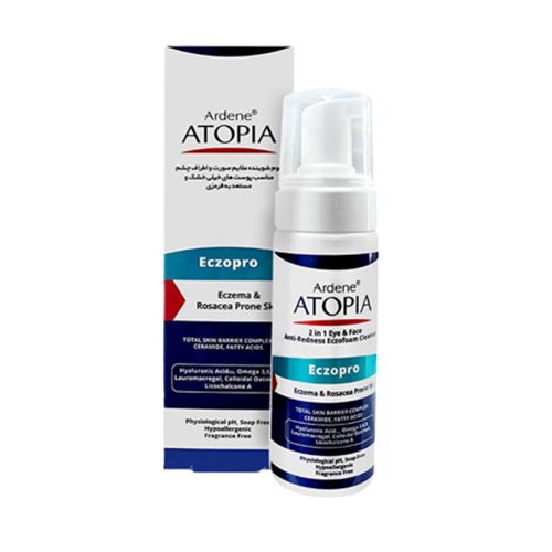 Ardene Atopia-500x500 فوم شوینده بسیار ملایم صورت پوست خیلی خشک و مستعد قرمزی اتوپیا آردن - تصویر 1