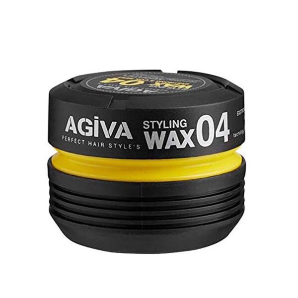ژل واکس مو آگیوا سیاه مدل STYLING WAX 04 حجم175میل - تصویر 1