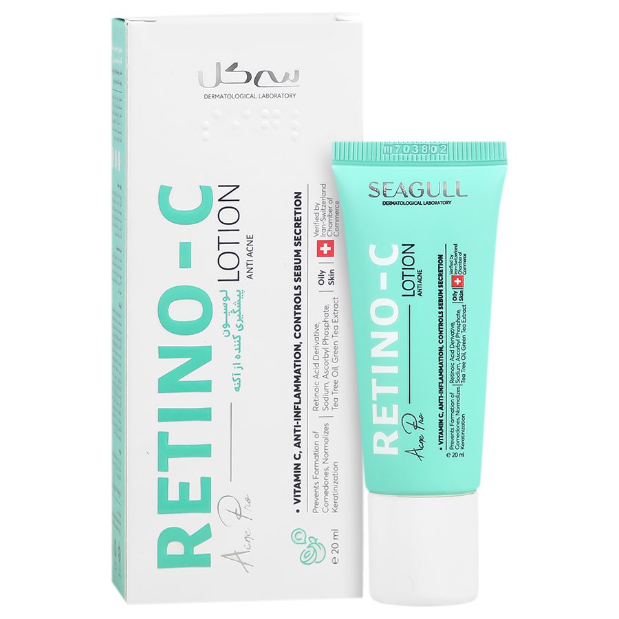 17124611151202581011 لوسیون پیشگیری کننده از آکنه رتینو سی سی گل حجم 20 میل - تصویر 1
