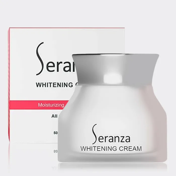 2-seranza-whitening-cream کرم روشن کننده انواع پوست سرانزا حجم 50میلی لیتر - تصویر 1
