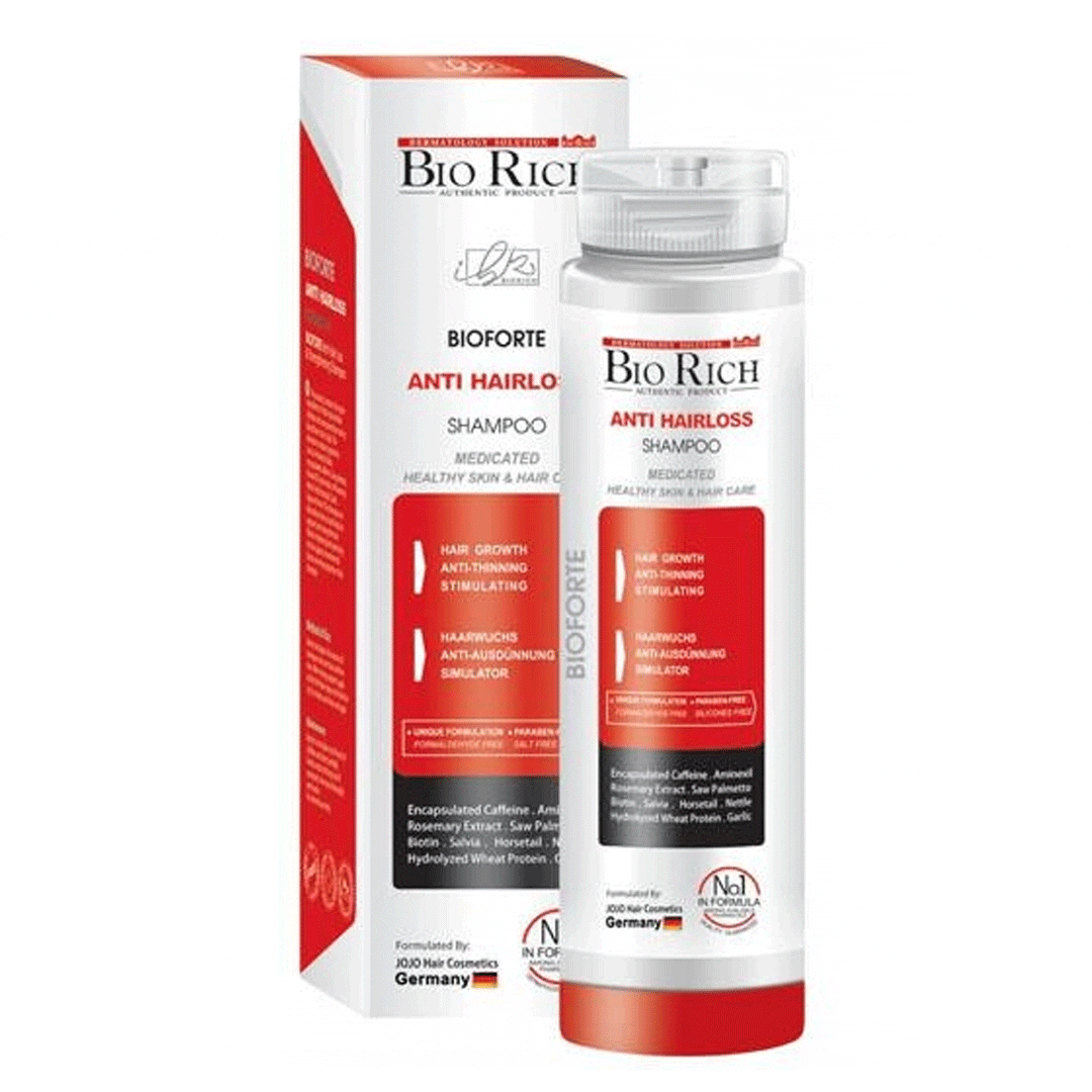 9f9ff5f2-7e4a-420c-8255-f5dade32b012 شامپو تقویت کننده بایو ریچ کاهش دهنده ریزش مو 250ml - تصویر 1