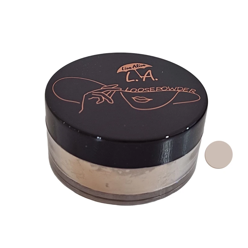 a38b5ade9255b59ff02de9240241a7fec1a2d1d7_1688902141 پودر فیکس رنگی ال ای L.A شماره۰2 وزن ۱۸گرم - تصویر 1