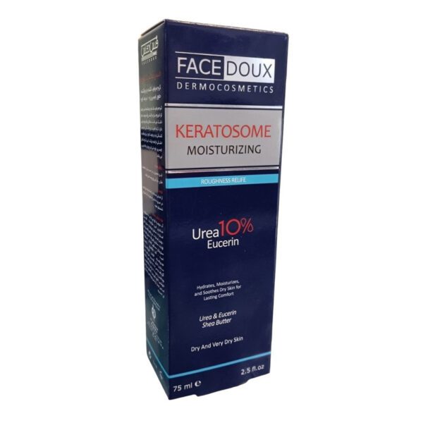 کرم مرطوب کننده کراتوزوم پوست خشک حاوی اوره و اوسرین 5% فیس دوکس - تصویر 1