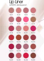 خط لب وانورا 24رنگ جذاب Vanora Lip Liner - تصویر 2
