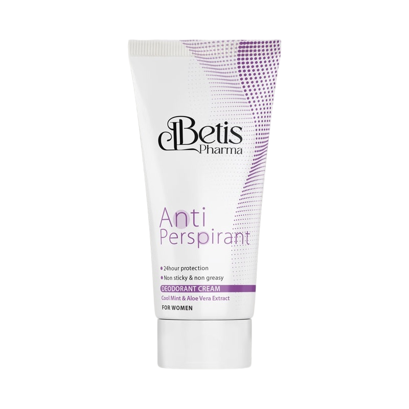 betis-farma-anti-perspirant-women-www.medicalnabz.com_ کرم ضد تعریق 24 ساعته بتیس مخصوص بانوان 50ml - تصویر 1